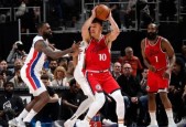 NBA今日战报快船97-106不敌活塞遭三连败 康宁汉姆32分哈登18分12板