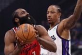 今日nba快船111-110加时绝杀国王 德罗赞31分哈登29分11助