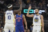 NBA勇士115-110力克活塞迎3连胜 库里34分康宁汉姆31分5助