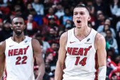热火晋级NBA季后赛 将战东部第一骑士
