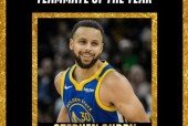 库里获NBA最佳队友奖 66张第一名选票力压亚当斯