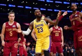 NBA战报骑士122-110击败湖人获8连胜 芬尼首秀2分2板2助