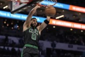 nba常规赛凯尔特人123-98大胜公牛 塔图姆轰下43分大号三双
