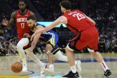 NBA今日火箭106-96终结勇士5连胜 狄龙24分库里3分8助