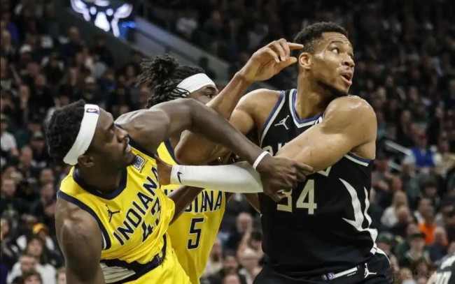nba季后赛雄鹿103-129惨败步行者